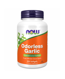 Odorless Garlic Orig Now Foods - 250 sgels