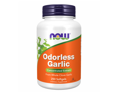 Odorless Garlic Orig Now Foods - 250 sgels