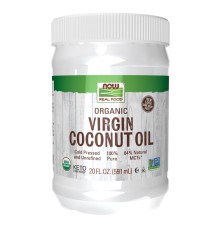 Organic Coconut Oil Virgin Now Foods - 20 oz