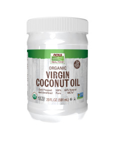 Organic Coconut Oil Virgin Now Foods - 20 oz