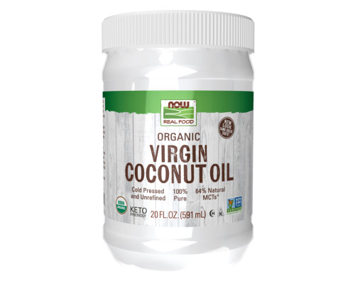 Organic Coconut Oil Virgin Now Foods - 20 oz