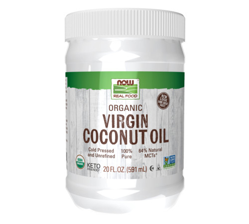 Organic Coconut Oil Virgin Now Foods - 20 oz