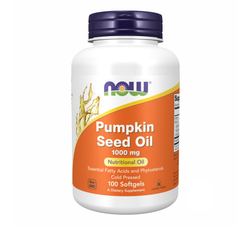 Pumpkin Seed Oil Now Foods - 100 sgels