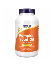 Pumpkin Seed Oil Now Foods 1000mg - 200 sgels