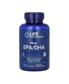 Рибячий жир Mega EPA/DHA - 120 капсул