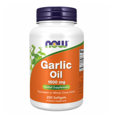 Часникова олія (Garlic Oil ) 1500мг - 250 softgels