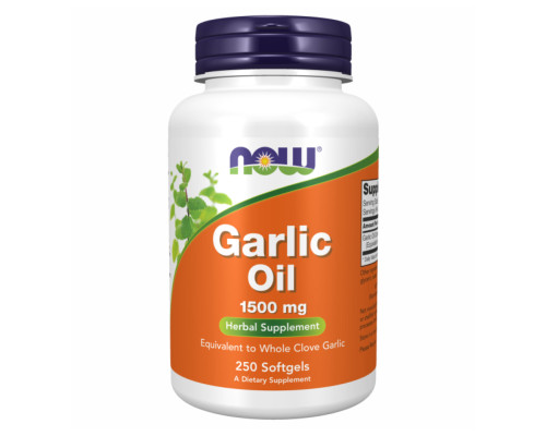 Часникова олія (Garlic Oil ) 1500мг - 250 softgels