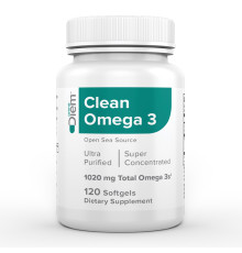 Clean Omega 3 - 120 Softgels