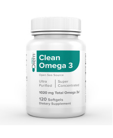 Clean Omega 3 - 120 Softgels