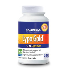 Травні ферменти Enzymedica Lypo Gold - 240 капсул