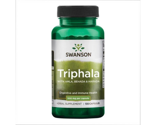 Трифала Triphala 500мг - 100 капсул