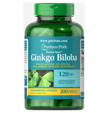 Ginkgo Biloba Standardized Extract 120mg - 200caps