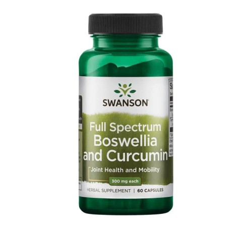 Full Spect Boswellia and Curcumin - 60 Caps Full Spect Boswellia and Curcumin - 60 Caps