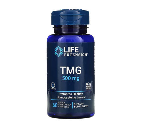 Триметилгліцин TMG 500мг - 60 рідких капсул Триметилгліцин TMG 500мг - 60 рідких капсул