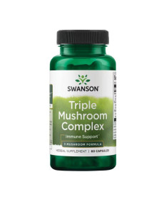 Потрійний грибний комплекс Triple Mushroom Complex 3 Mushroom Formula - 60 капсул