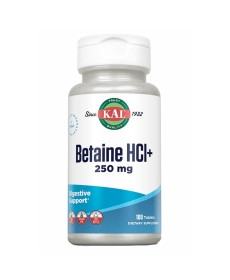 Бетаїн гідрохлорид Betaine HCl Plus 250мг - 100 таблеток