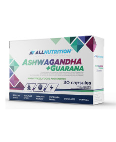Ashwagandha 300ml + Guarana - 30caps
