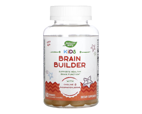 Харчова добавка Brain Builder Gummy - 60 жуйок