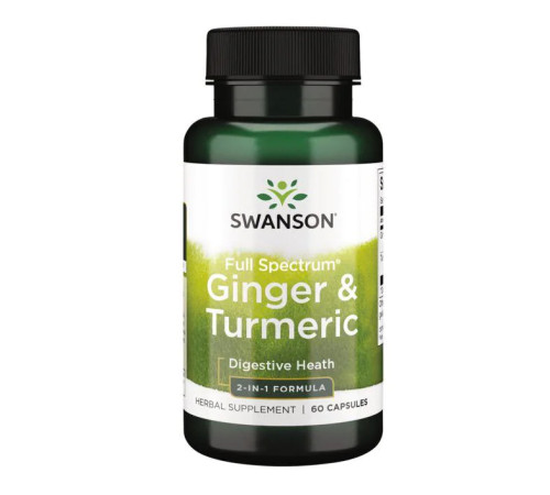 Full Spectrum Ginger Turmeric - 60caps Full Spectrum Ginger Turmeric - 60caps