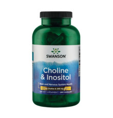 Холін та Інозитол Choline Inos 250мг - 250 капсул