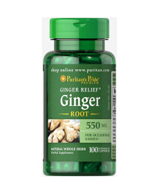Ginger Root 550 mg - 100 caps
