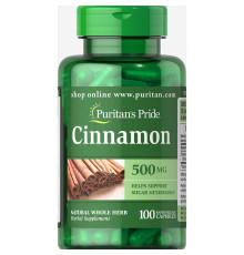 Cinnamon 500 mg - 100 caps