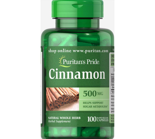 Cinnamon 500 mg - 100 caps Cinnamon 500 mg - 100 caps