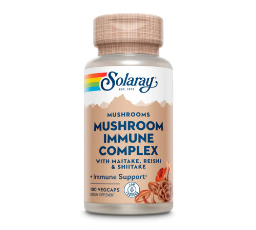 Грибний комплекс для імунітету (Mushroom Immune Complex) 600мг - 100 капсул Грибний комплекс для імунітету (Mushroom Immune Complex) 600мг - 100 капсул