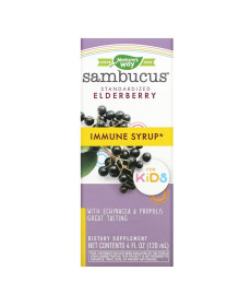 Sambucus Immune Syrup For Kids Nature's Way - 4 oz