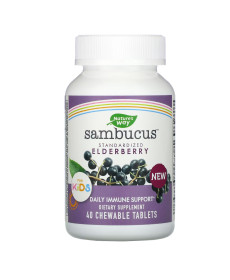 Sambucus Kids Nature's Way - 40 Chew Tabs