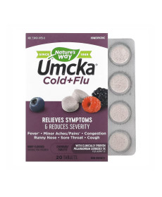 Umcka Cold & Flu Berry Nature's Way - 20 chew tabs