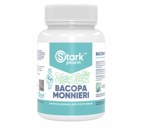Bacopa Monnieri 500mg - 60caps Bacopa Monnieri 500mg - 60caps