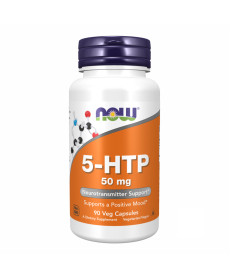 5-HTP 50mg Now Foods  - 90 vcaps