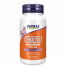 7-KETO LeanGels Now Foods 100 mg - 60 Softgels