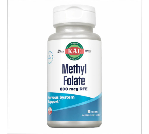 Метилфолат Methyl Folate 800mcg - 90 таблеток