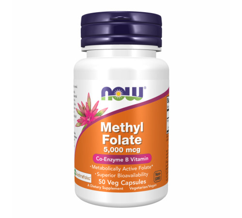 Метилфолат (Methyl Folate) 5000мкг - 50 капусл Метилфолат (Methyl Folate) 5000мкг - 50 капусл