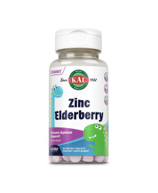 Цинк для детей - Zinc Elderberry 5мг (90 таблеток) Ягода