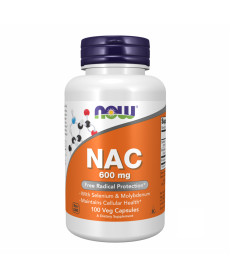 N-ацетилцистеїн NAC-Acetyl Cysteine 600мг - 100 капсул