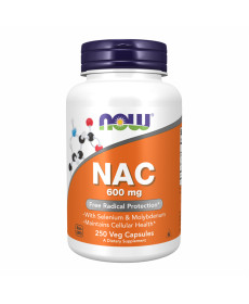 N-ацетилцистеїн Nac-Acetyl Cysteine 600мг - 250 капсул