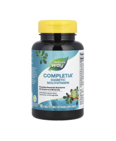 Мультивітаміни для діабетиків - Completia Diabetic (Iron-Free) 90 таблеток