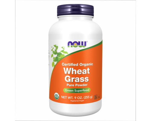 Органічні паростки пшениці (Wheat Grass Powder Organic) 9 унцій