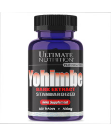 Yohimbe Bark Extract 800mg - 100tabs