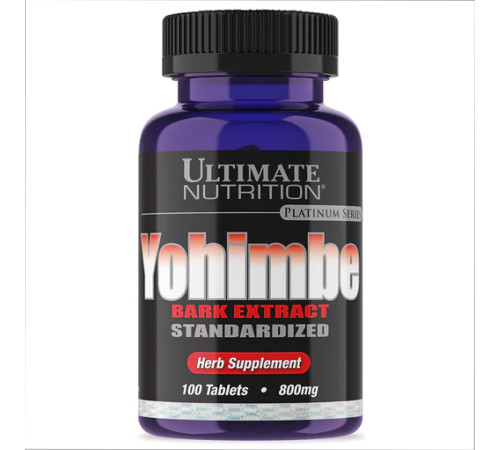 Yohimbe Bark Extract 800mg - 100tabs