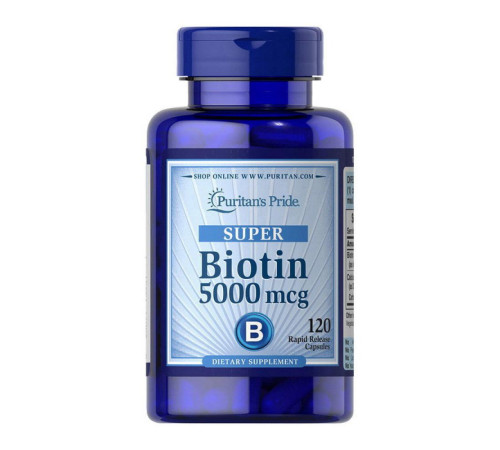 Biotin 5000 mcg - 120 caps Biotin 5000 mcg - 120 caps