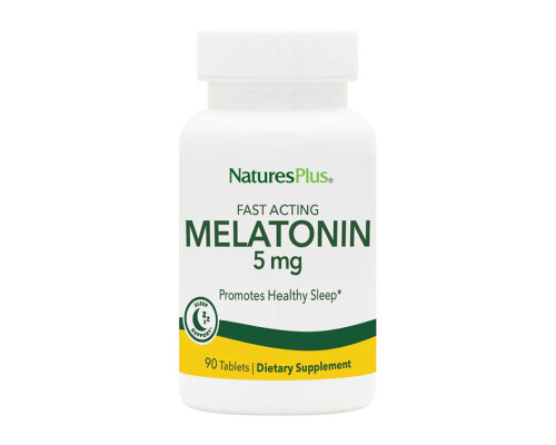 Мелатонін швидкої дії Fast Acting Melatonin 5мг - 90 таблеток