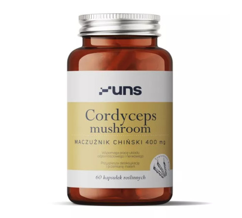 Cordyceps Mushroom UNS Vitamins - 60 veg caps
