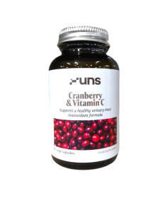 Cranberry Vitamin C UNS Vitamins - 60 veg caps