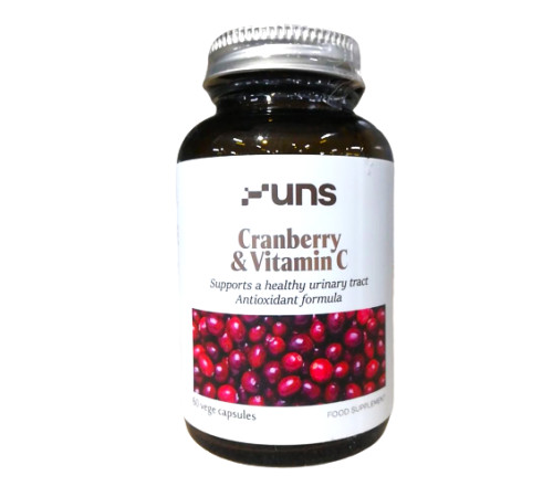 Cranberry Vitamin C UNS Vitamins - 60 veg caps Cranberry Vitamin C UNS Vitamins - 60 veg caps