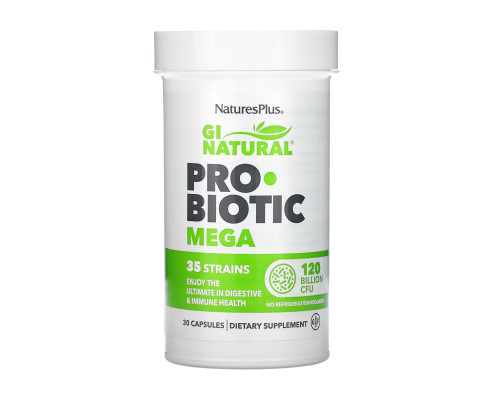 Натуральний пробіотик Gi Natural Probiotic Mega - 30 капсул