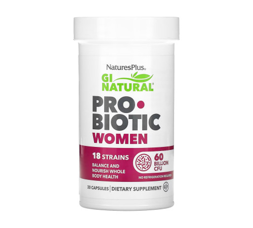 Пробіотики для жінок (Gi Natural Probiotic Women) - 30 капсул